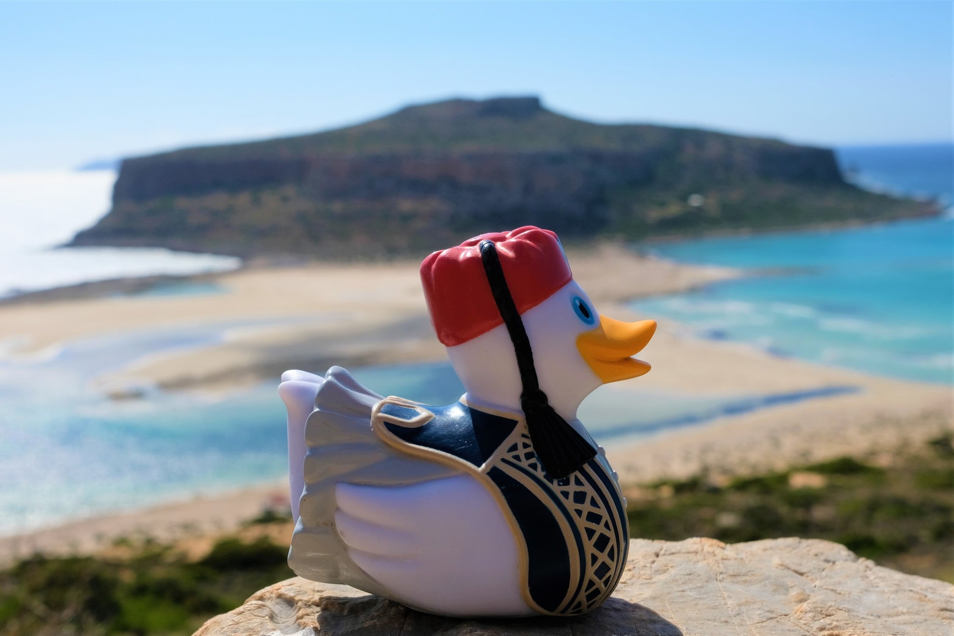 Greek Evzone Rubber Duck
