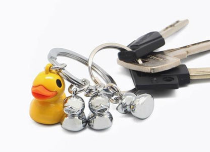 Rubber Duck Family Key Ring