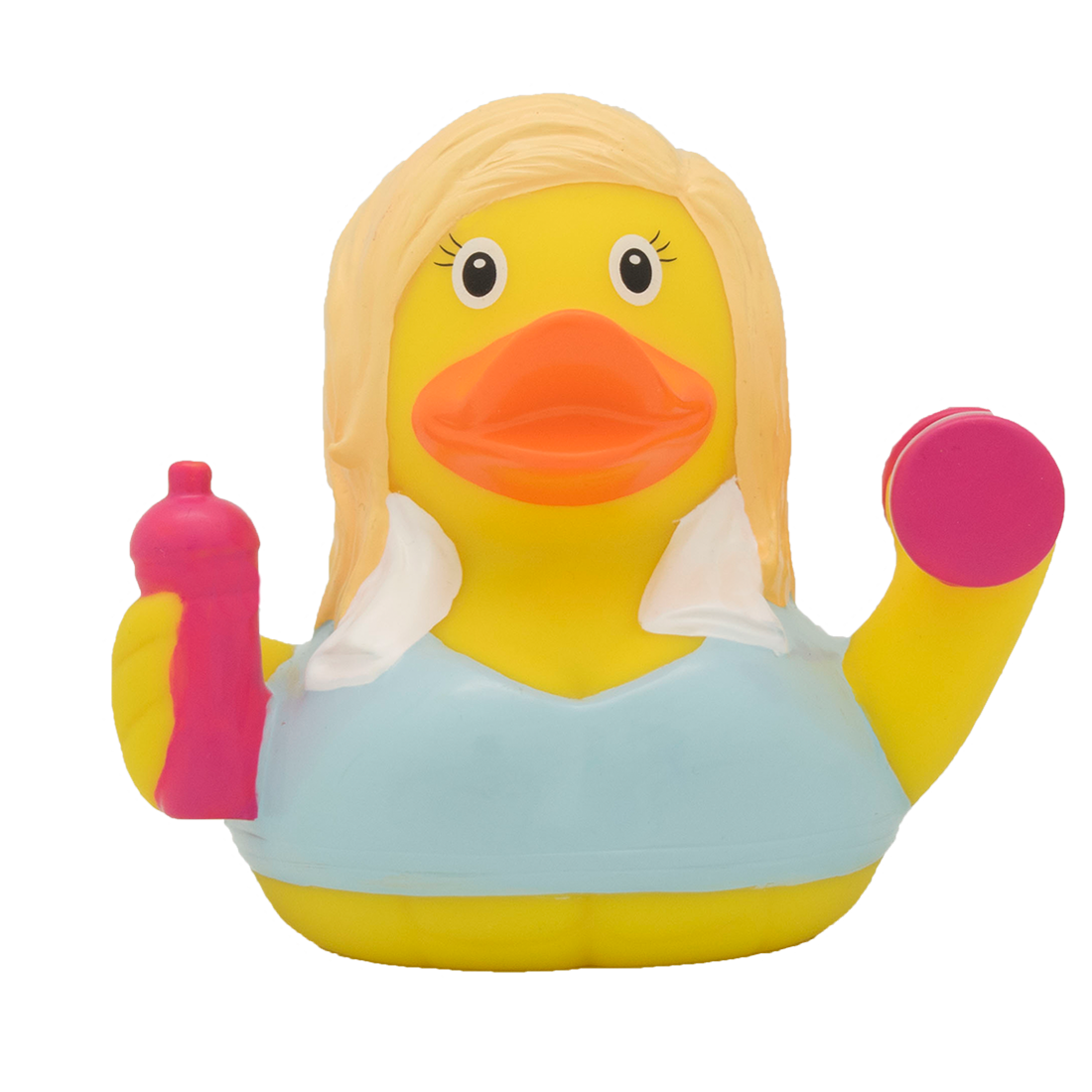 Fitness Girl Rubber Duck