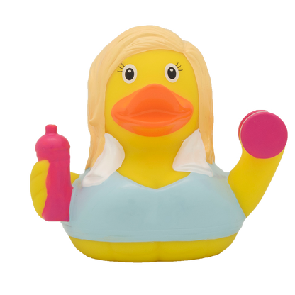 Fitness Girl Rubber Duck