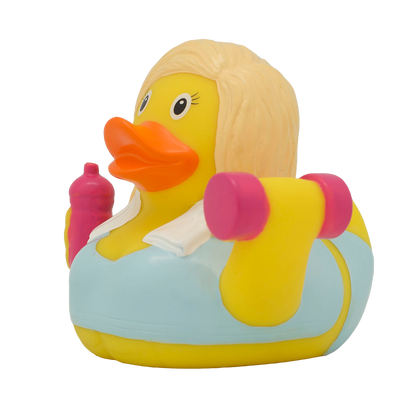 Fitness Girl Rubber Duck