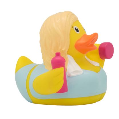 Fitness Girl Rubber Duck