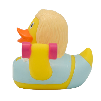 Fitness Girl Rubber Duck