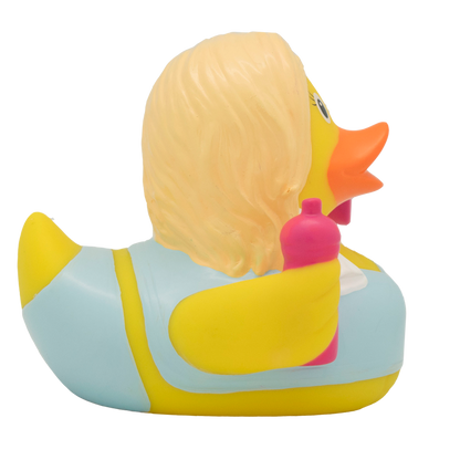 Fitness Girl Rubber Duck