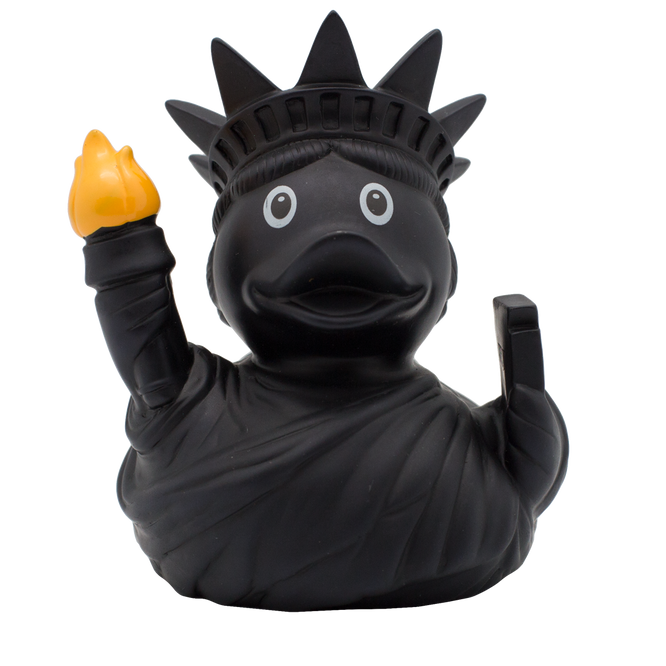 Freedom Black Rubber Duck