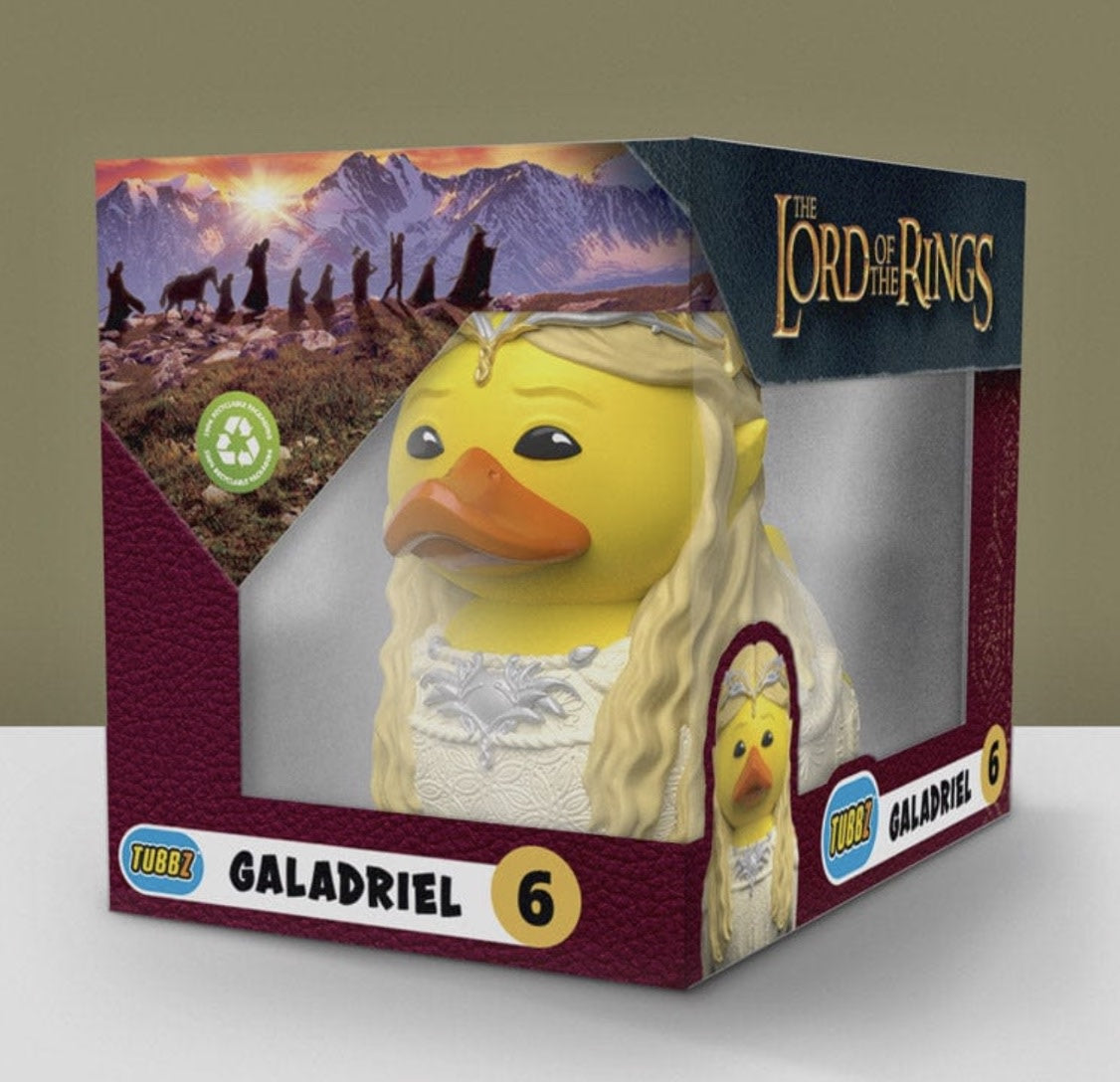 Lord of the Rings Galadriel Rubber Duck - Boxed Edition