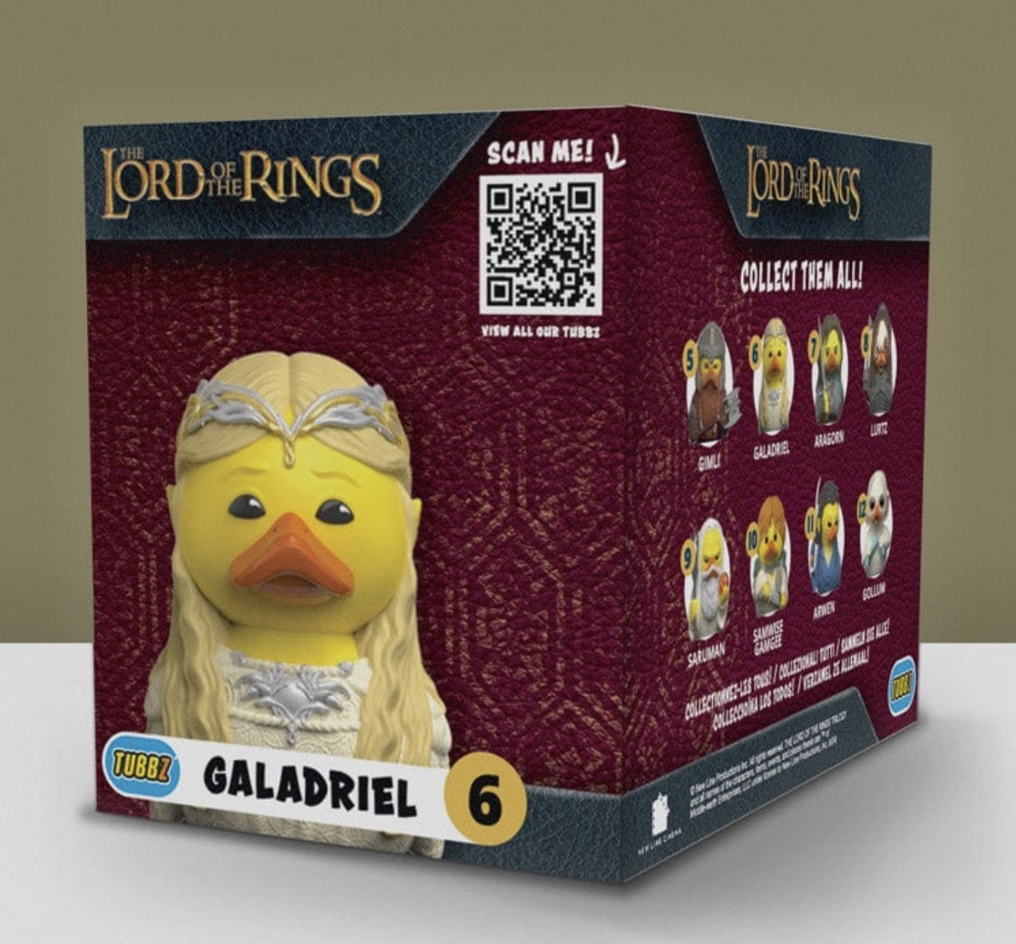 Lord of the Rings Galadriel Rubber Duck - Boxed Edition