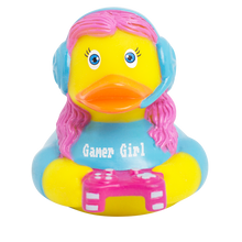 Gamer Girl Rubber Duck