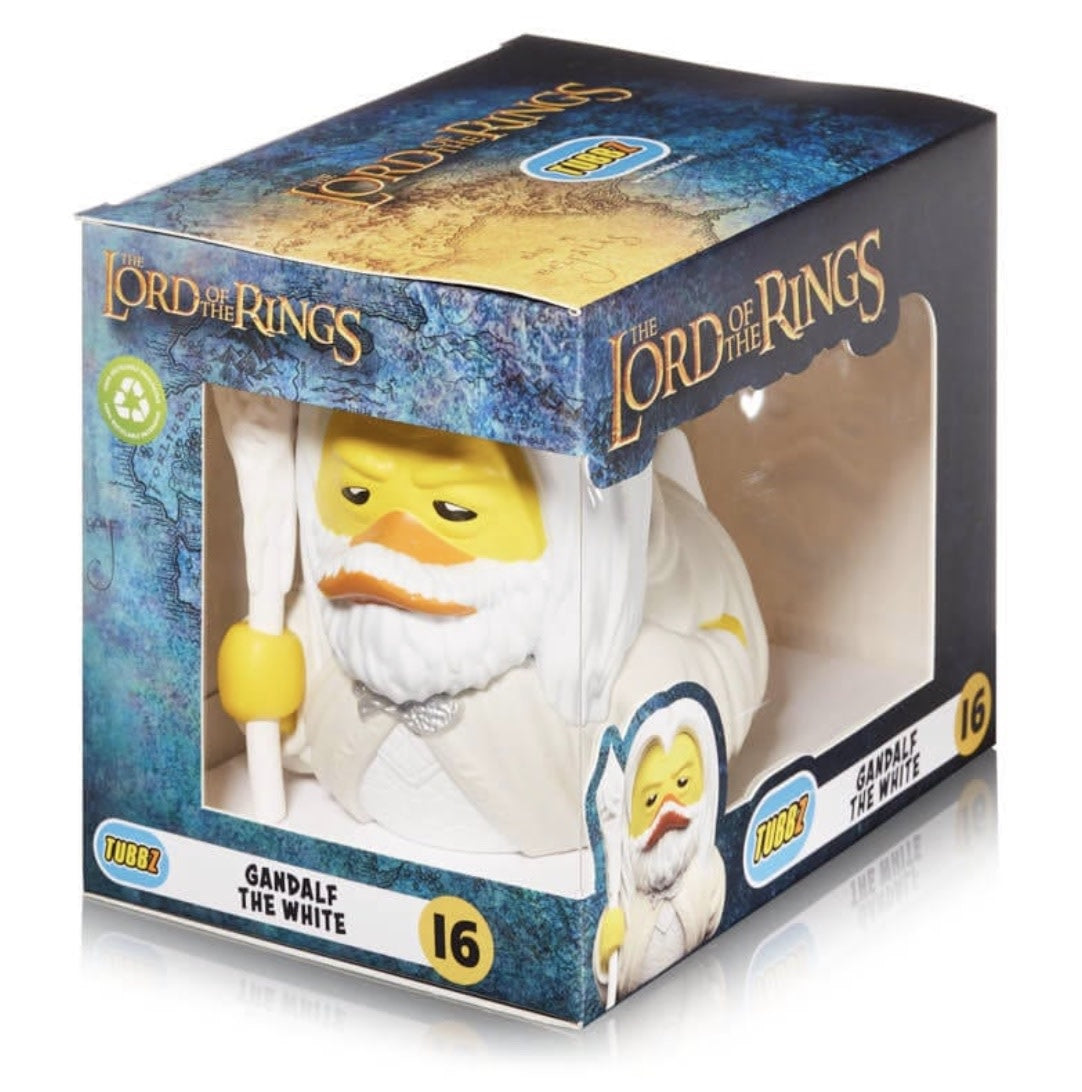 Lord of the Rings Gandalf the White Rubber Duck  - Boxed Edition