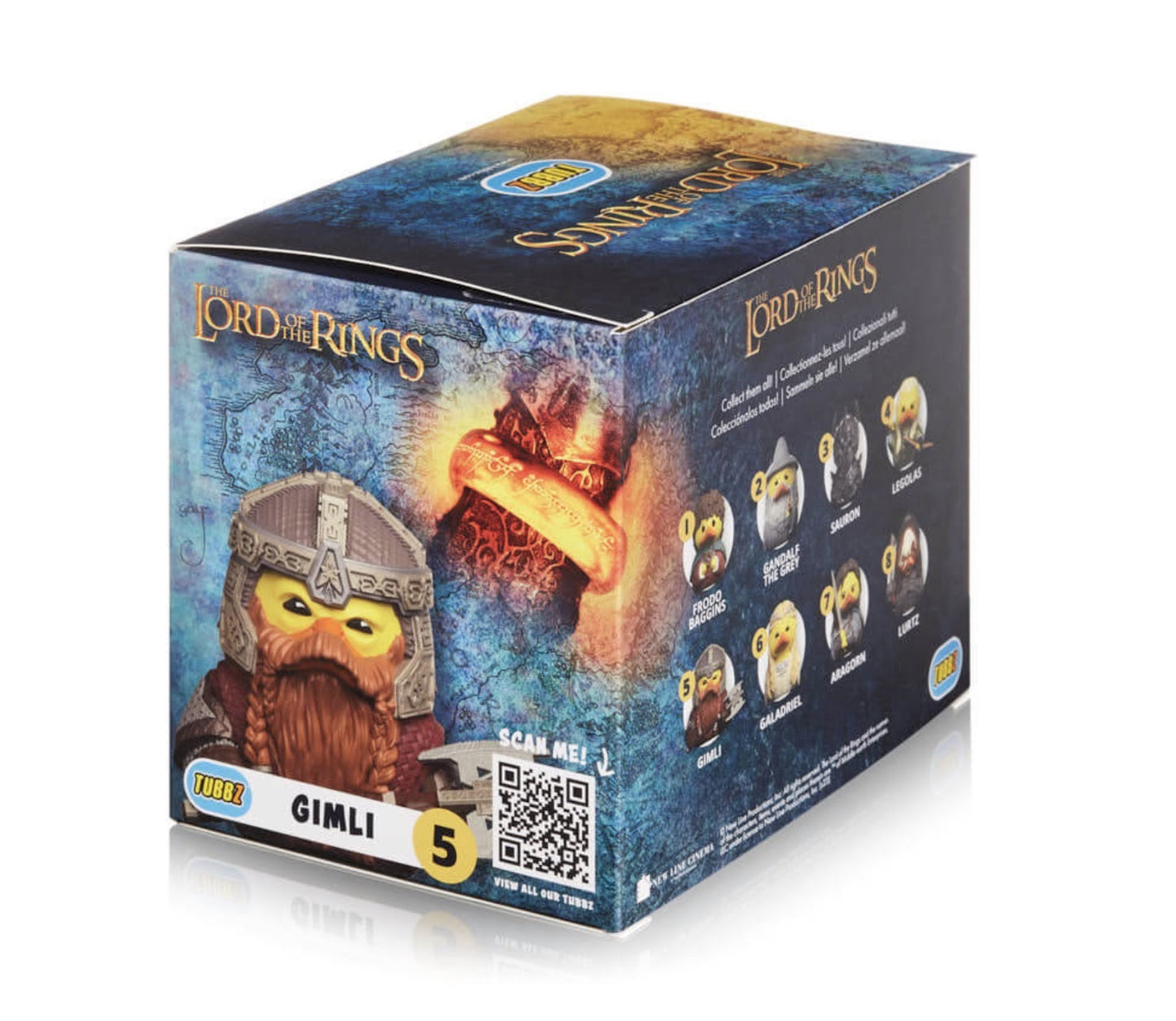 Lord of the Rings   Gimli Rubber Duck - Boxed Edition