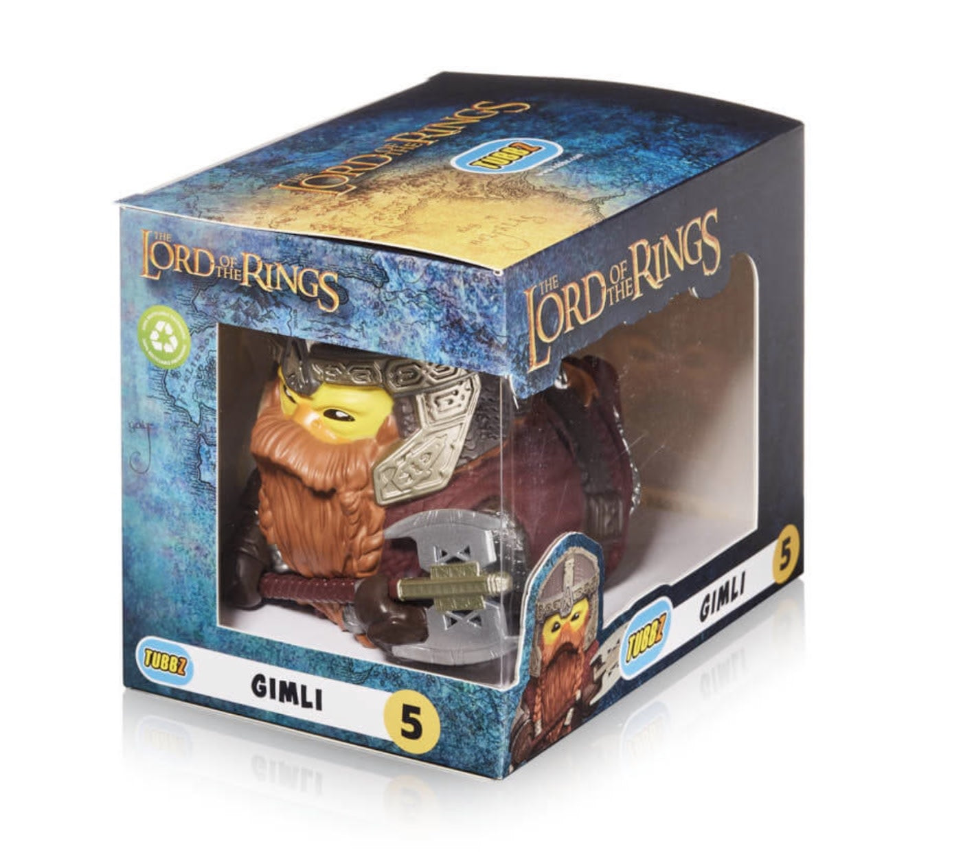 Lord of the Rings   Gimli Rubber Duck - Boxed Edition