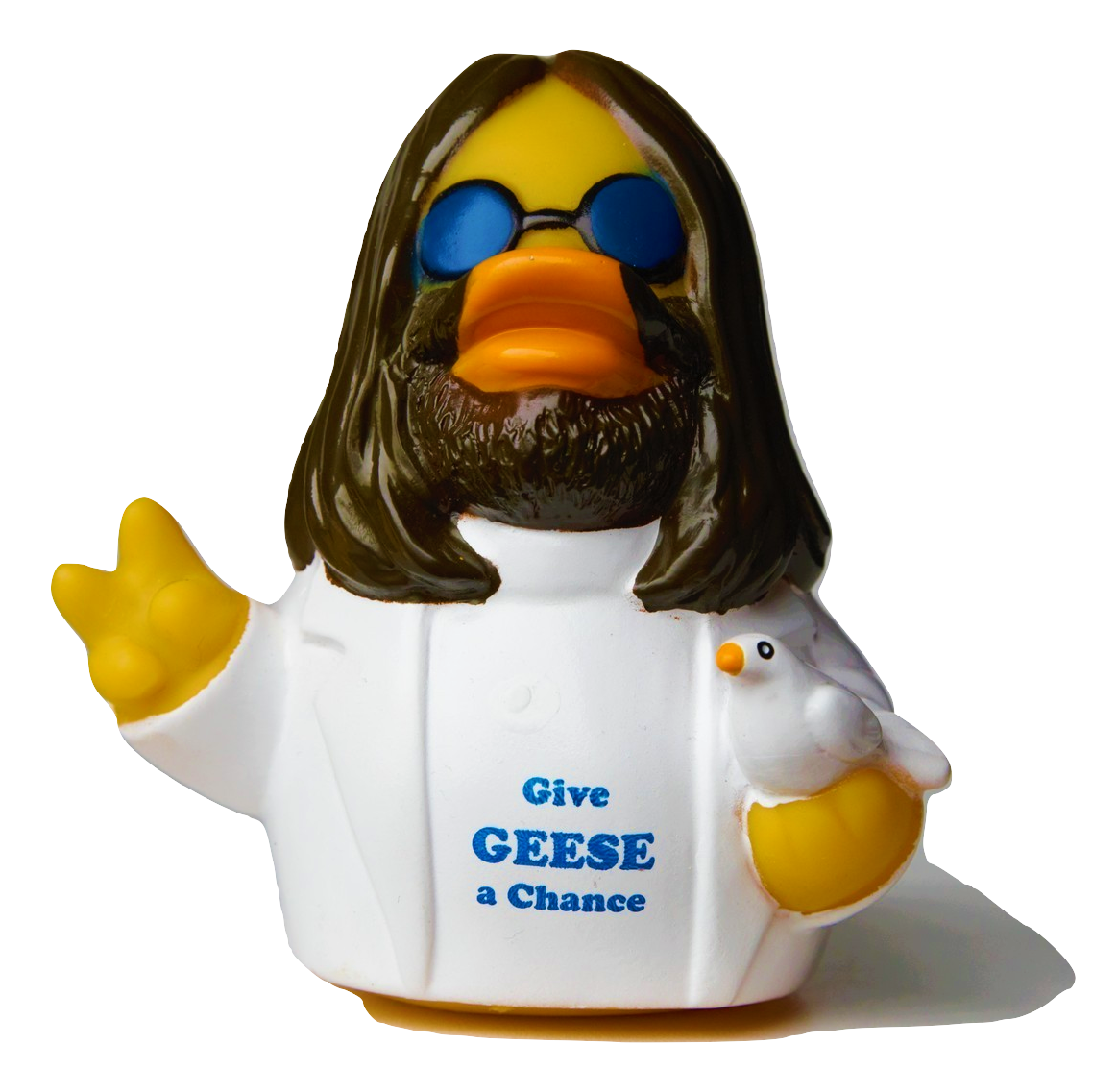 Give Geese a Chance Rubber Duck