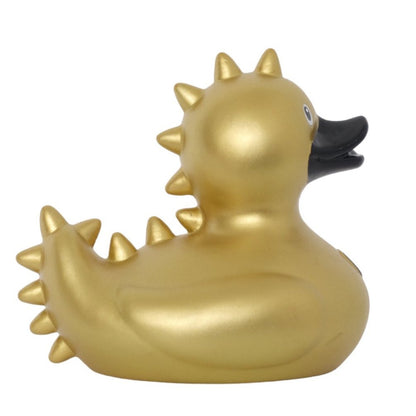 Gold Feather Rubber Duck