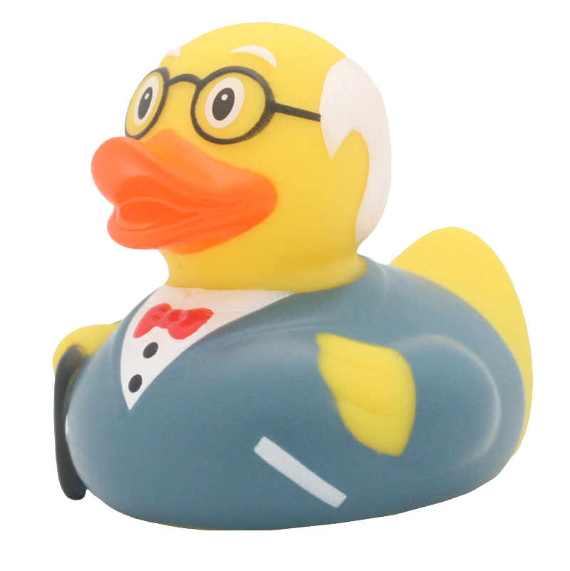 Grandfather Rubber Duck