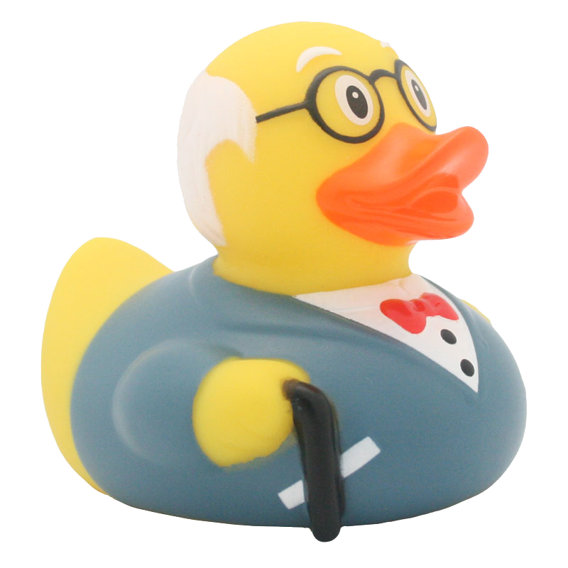 Grandfather Rubber Duck