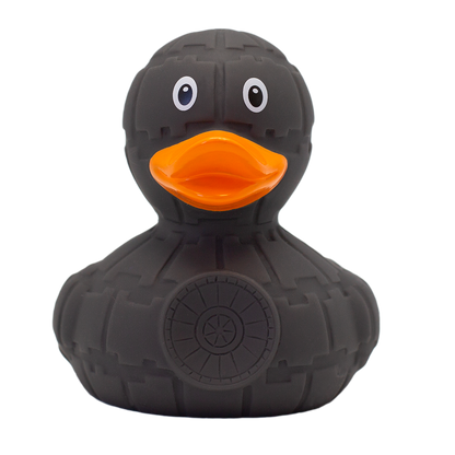 Grey Star Rubber Duck