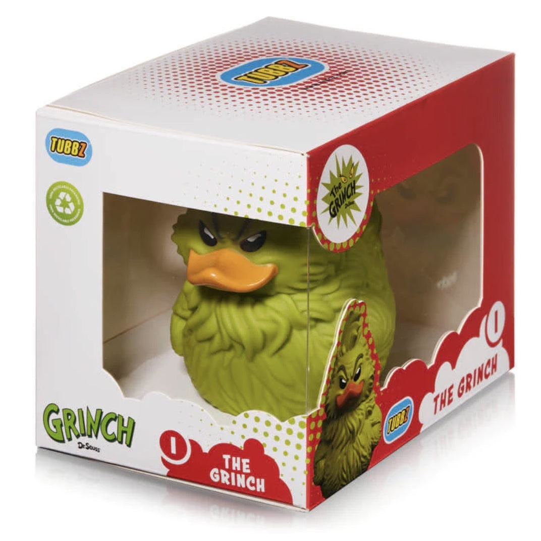 Dr. Seuss The Grinch Rubber Duck - Boxed Edition