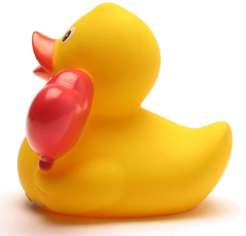 Heart Balloon Rubber Duck