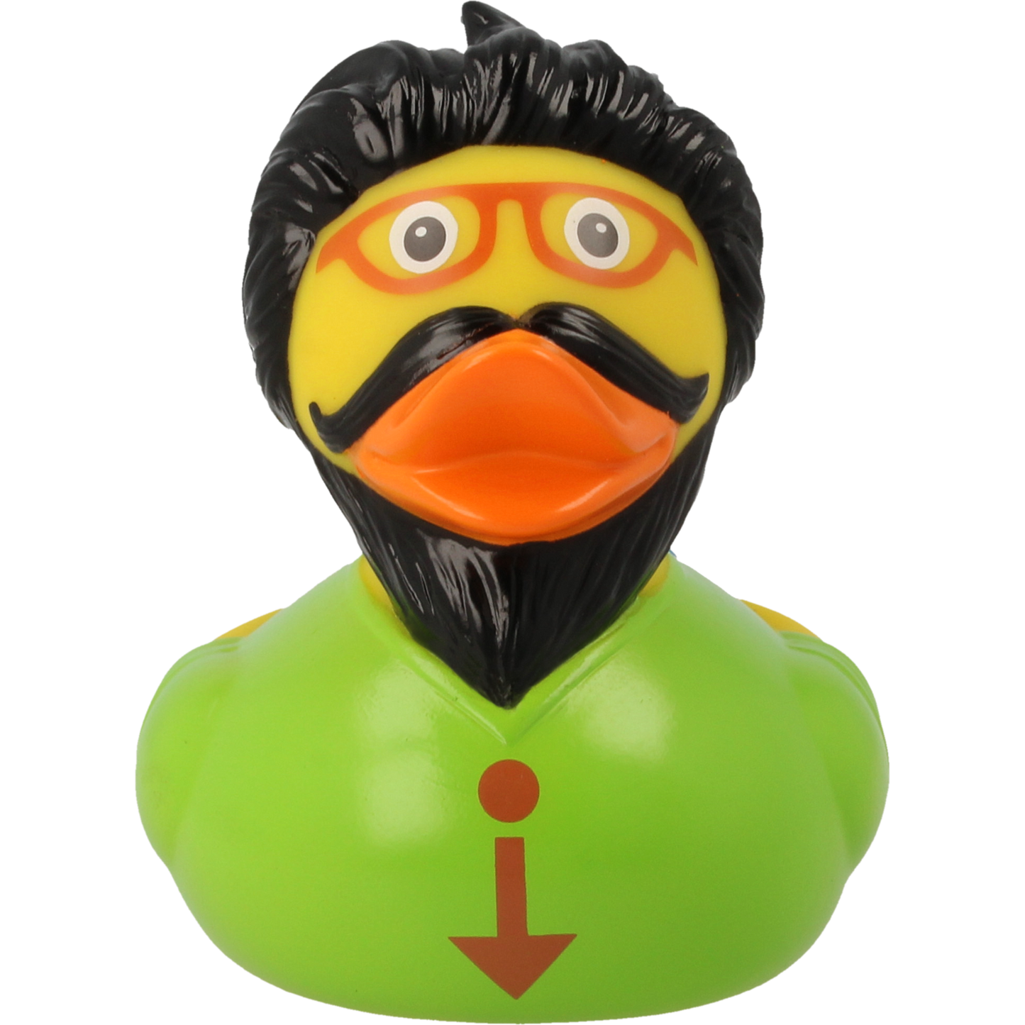 Hipster Rubber Duck