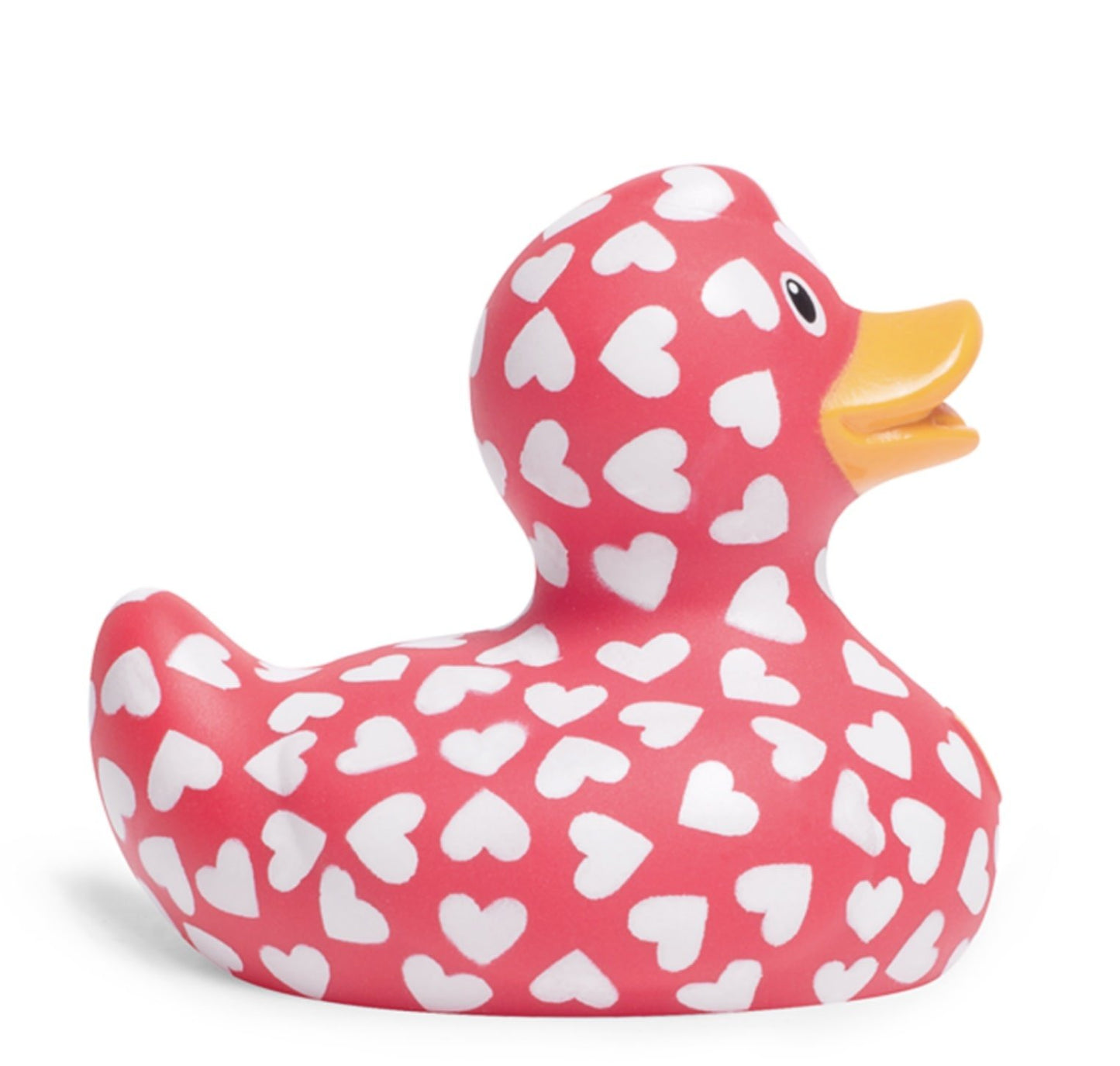 Pink Hearts  I_U Rubber Duck