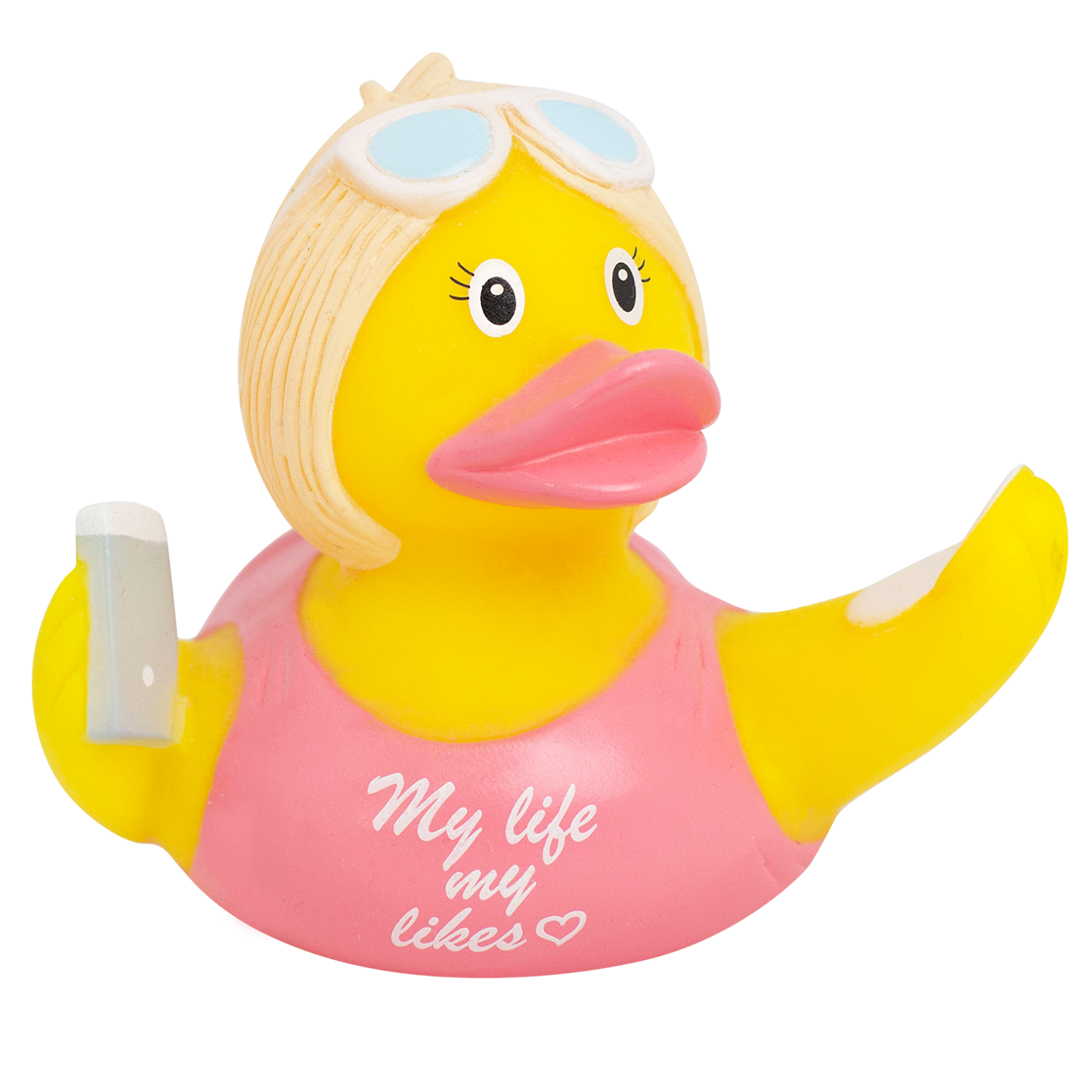 Influencer Girl Rubber Duck