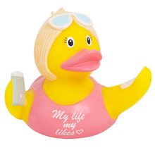 Influencer Girl Rubber Duck