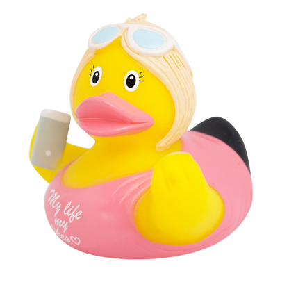Influencer Girl Rubber Duck