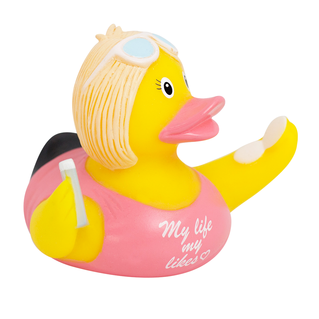 Influencer Girl Rubber Duck