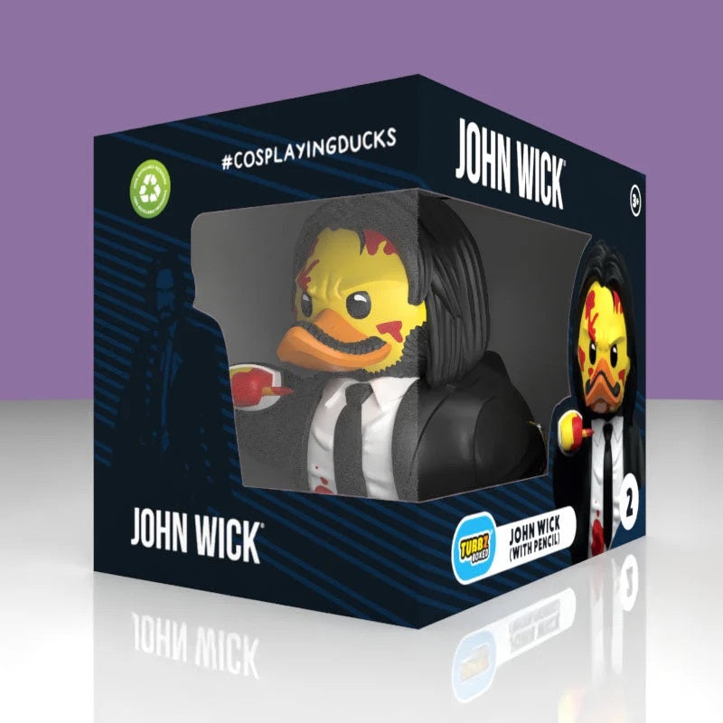 John Wick with Pencil Rubber Duck - Boxed Edition