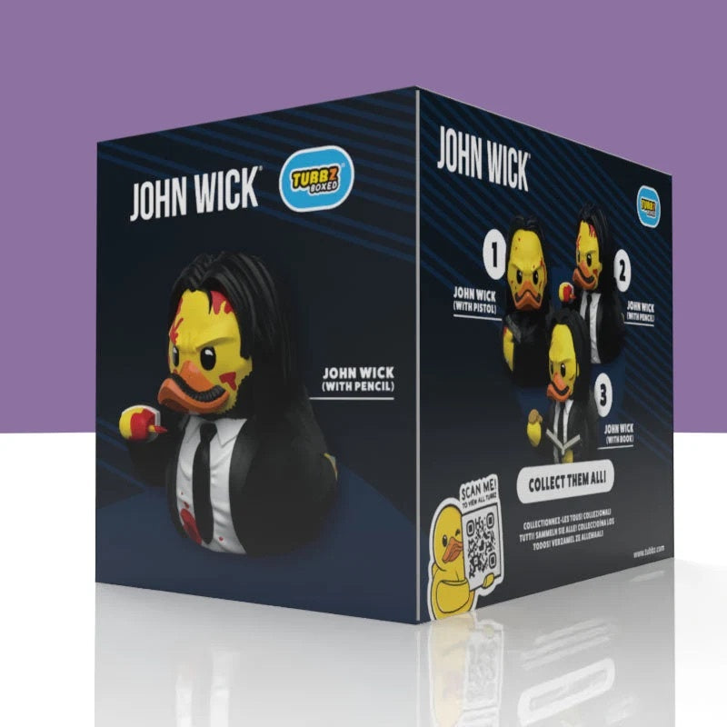 John Wick with Pencil Rubber Duck - Boxed Edition