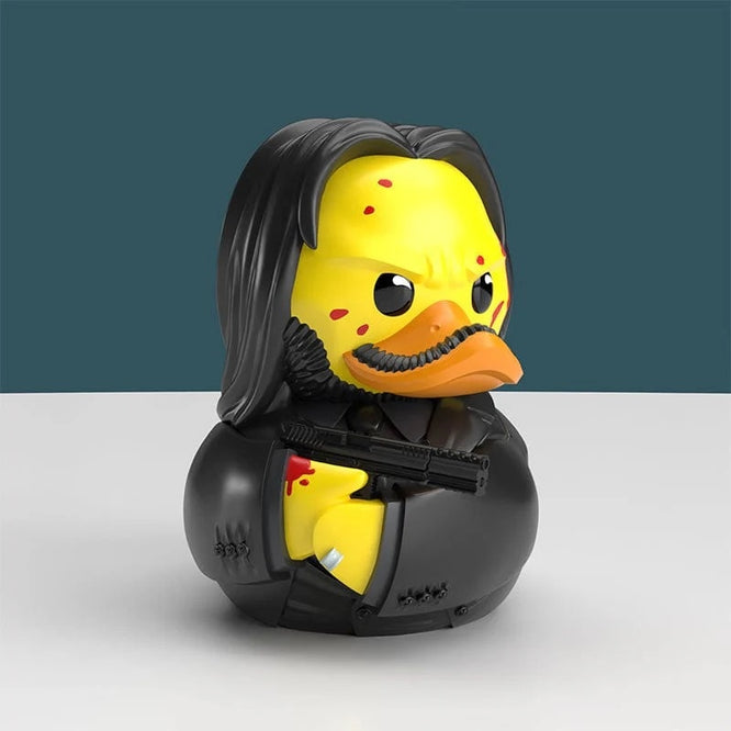 John Wick Duck with Pistol Rubber Duck- Boxed Edition