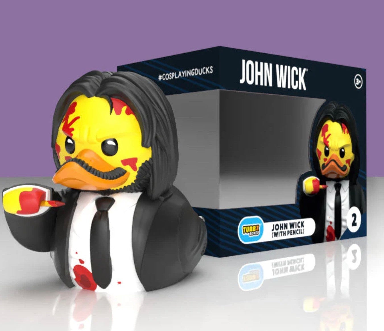 John Wick with Pencil Rubber Duck - Boxed Edition