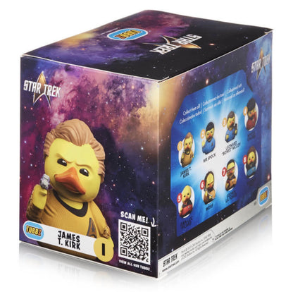 Star Trek Captain James T. Kirk Rubber Duck  - Boxed Edition