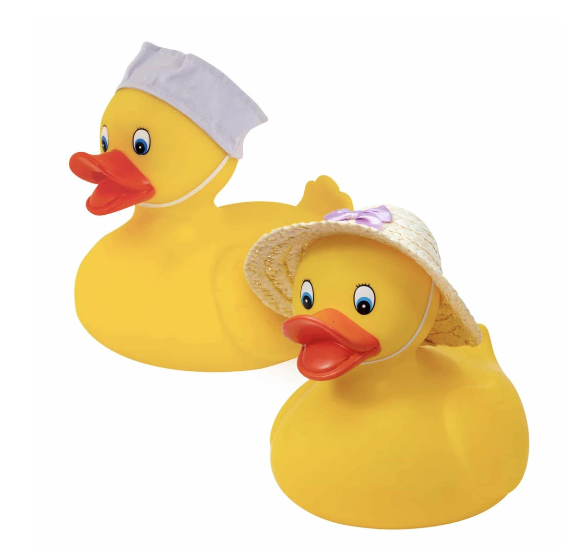 Large Duck with Hat-Straw Hat or Sailor Hat