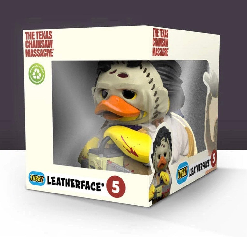 Leatherface Texas Chainsaw Massacre Rubber Duck -  Boxed Edition