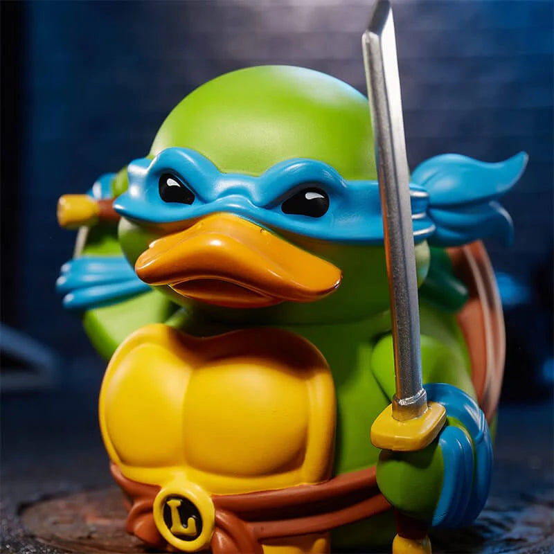Teenage Mutant Ninja Turtles Leonardo  Rubber Duck - Boxed Edition