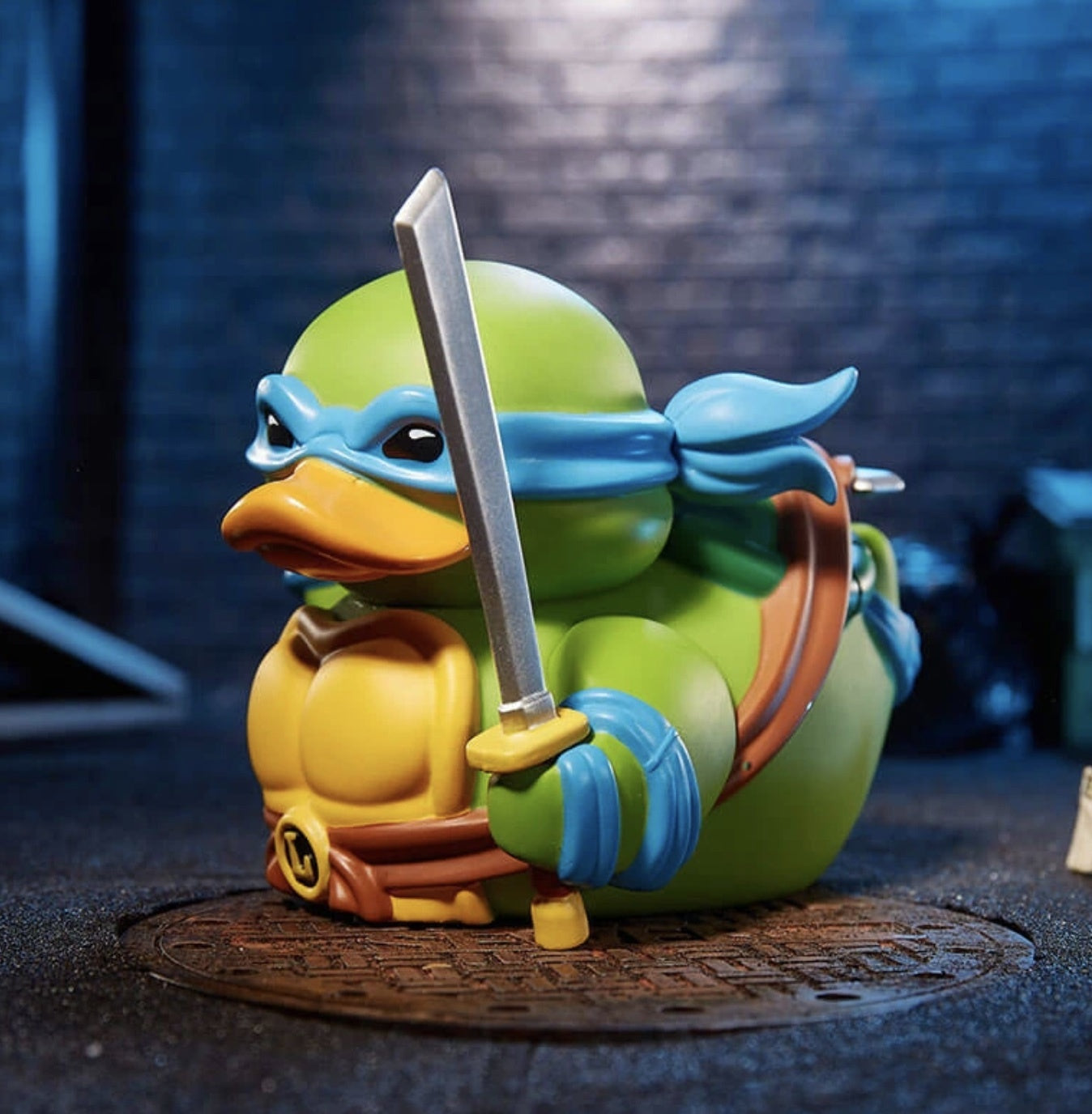 Teenage Mutant Ninja Turtles Leonardo  Rubber Duck - Boxed Edition
