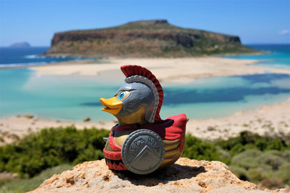 Leonidas Spartan King Rubber Duck