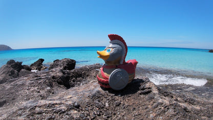 Leonidas Spartan King Rubber Duck