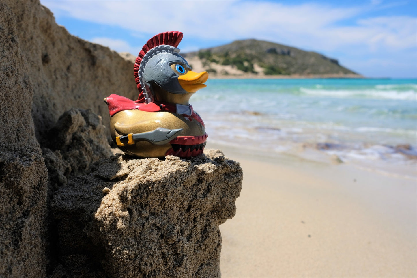 Leonidas Spartan King Rubber Duck
