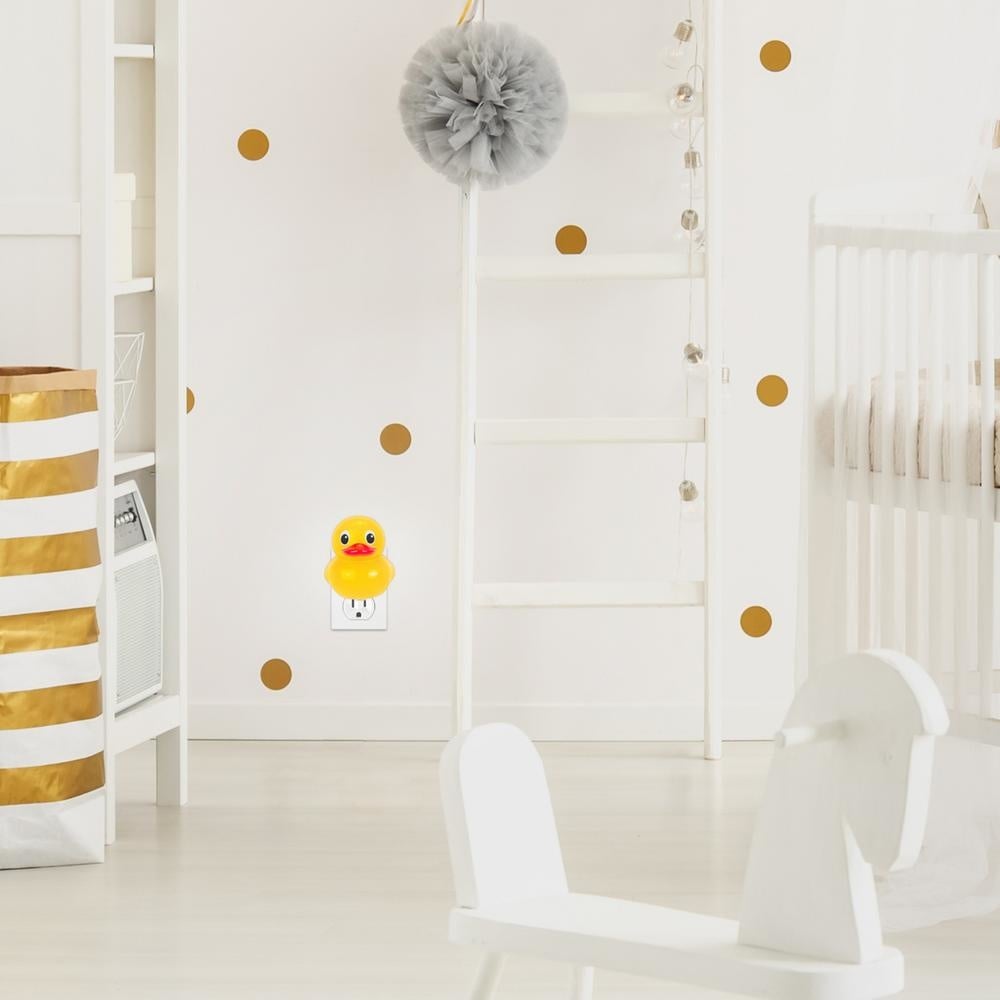 LED Automatic Rubber Duck Night Light