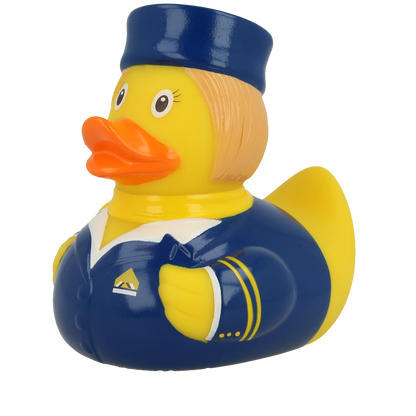 Flight Attendant Rubber Duck