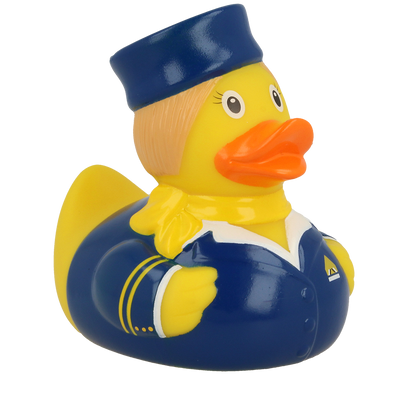 Flight Attendant Rubber Duck