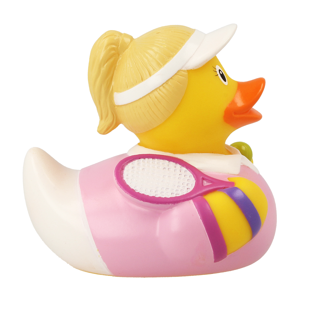 Tennis Player Female Rubber Duck