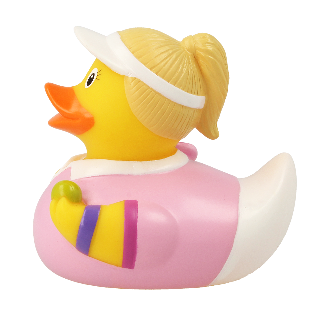 Tennis Player Female Rubber Duck