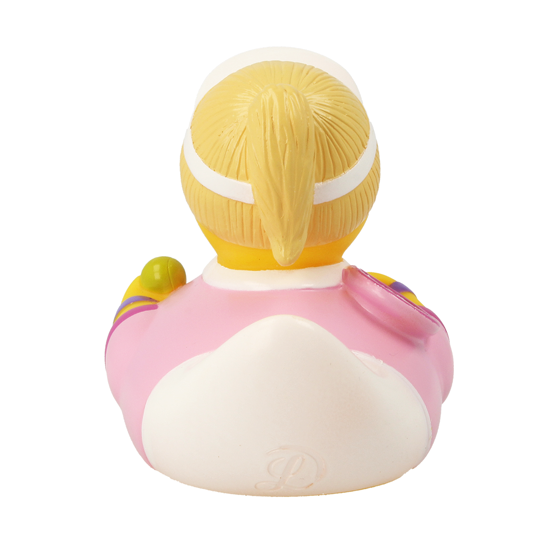 Tennis Player Female Rubber Duck