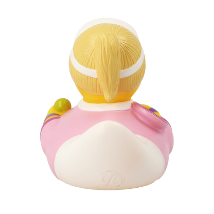 Tennis Player Female Rubber Duck