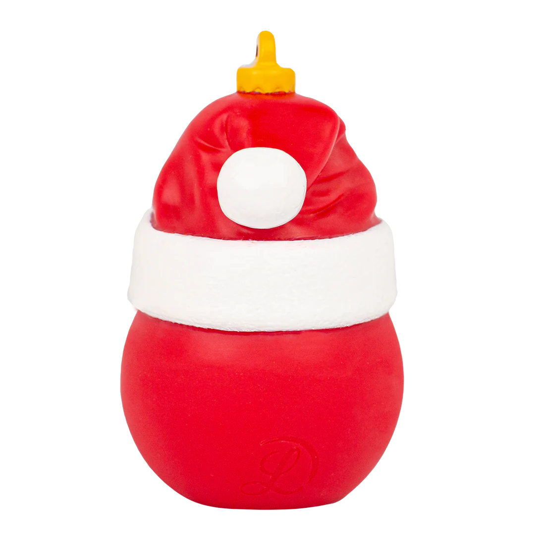 Christmas Duck Ornament with Santa Hat