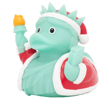 Freedom Christmas Rubber Duck