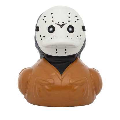 Grey Mask Rubber Duck